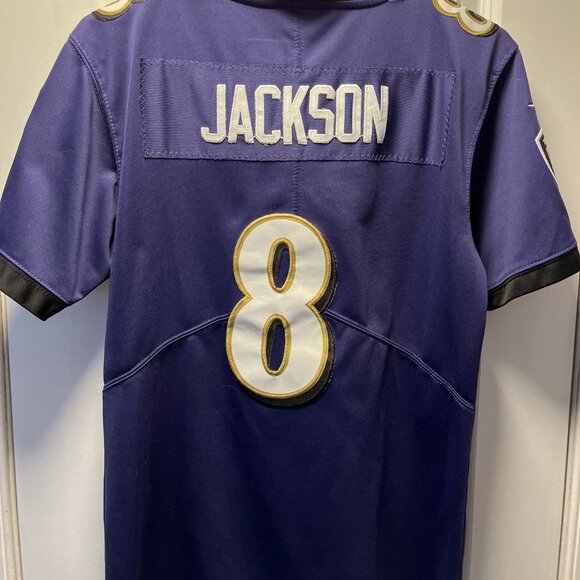 Nike, women's jersey, purple, large, cut small - Picture 2 of 3